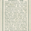 The "Rocket" at Rainhill, 1829.