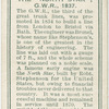 The "North Star", G. W. R., 1837.