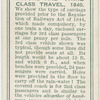 Second and third class travel, 1840.