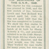 The beginning of the G.N.R., 1848.