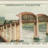 The Royal Albert bridge, Saltash, 1859.