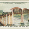 The Royal Albert bridge, Saltash, 1859.
