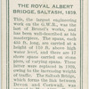 The Royal Albert bridge, Saltash, 1859.