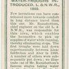 Water-troughs introduced, L. & N.W. R., 1860.