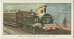 Steam haulage on "The District", 1871.