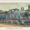 The First oil-fuel loco, "Petrolea", G. E. R., 1887.