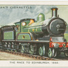 The race to Edinburgh, 1888.