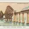 The Forth bridge opened, 1890.