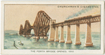 The Forth bridge opened, 1890.