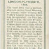 First non-stop London-Plymouth, 1904.