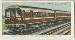 Electrification of the Metropolitan railway, 1905.