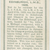 Non-stop London-Edinburgh, L.M.S., 1929.