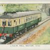 L.N.E.R., rail motor, 1930.
