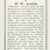H. W. Austin, (Great Britain).