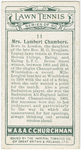 Mrs. Lambert Chambers, (Great Britain).
