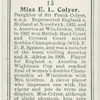 Miss E. L. Colyer, (Great Britain).