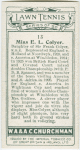 Miss E. L. Colyer, (Great Britain).