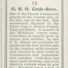 G. R. O. Crole-Rees, (Great Britain).
