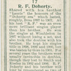 R. F. Doherty, (Great Britain).