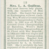 Mrs. L. A. Godfree, (Great Britain).