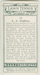 L. A. Godfree, (Great Britain).