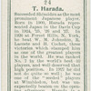 T. Harada, (Japan).