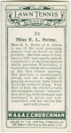 Miss E. L. Heine, (South Africa).