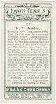 F. T. Hunter, (U.S.A.).