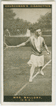 Mrs. Mallory, (U.S.A.).