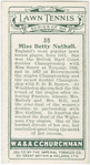 Miss Betty Nuthall, (Great Britain).