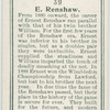 E. Renshaw, (Great Britain).
