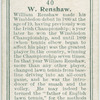 W. Renshaw, (Great Britain).