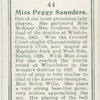 Miss Peggy Saunders, (Great Britain).