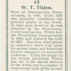 W. T. Tilden, (U.S.A.)