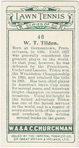 W. T. Tilden, (U.S.A.)
