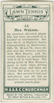 Mrs. Watson, (Great Britain).