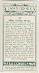 Miss Helen Wills, (U.S.A.).