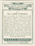 Mrs. Lambert Chambers, (Gt. Britain).