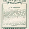 G. L. Patterson, (Australia).