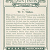 W. T. Tilden, (U.S.A.)
