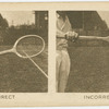 Backhand grip (Front View.)
