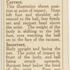 Forehand drive. (Position 2.)
