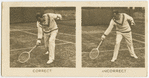 Forehand half volley.