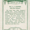 Mrs. L. A. Godfree. (Née Miss McKane.)