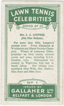 Mrs. L. A. Godfree. (Née Miss McKane.)