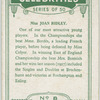 Miss Joan Ridley.