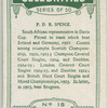 P. D. B. Spence.