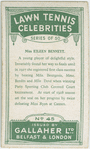 Miss Eileen Bennett.