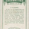 J. B. Gilbert.