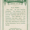 W. T. Tilden.